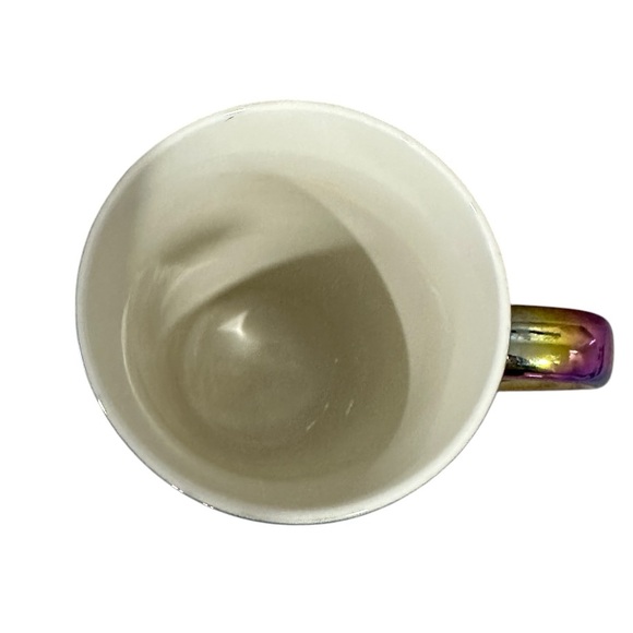 Starbucks Coffee Mug 16 Ounce Rainbow Holographic Iridescent 2022 Holiday Mug. - Picture 6 of 8